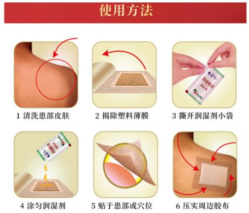 可以每天貼奇正消痛貼膏嗎？