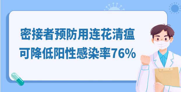 沒有癥狀可以用連花清瘟嗎？密接可降低轉(zhuǎn)陽76%