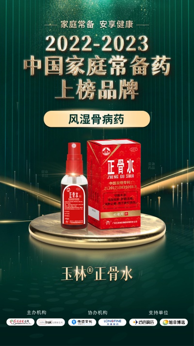 喜報(bào) | 康臣玉林制藥正骨水、濕毒清膠囊雙雙入選“2022-2023中國(guó)家庭常備藥上榜品牌”